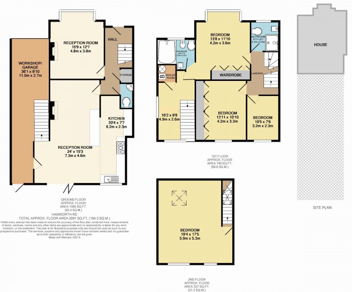 Floorplan for 75, TW13