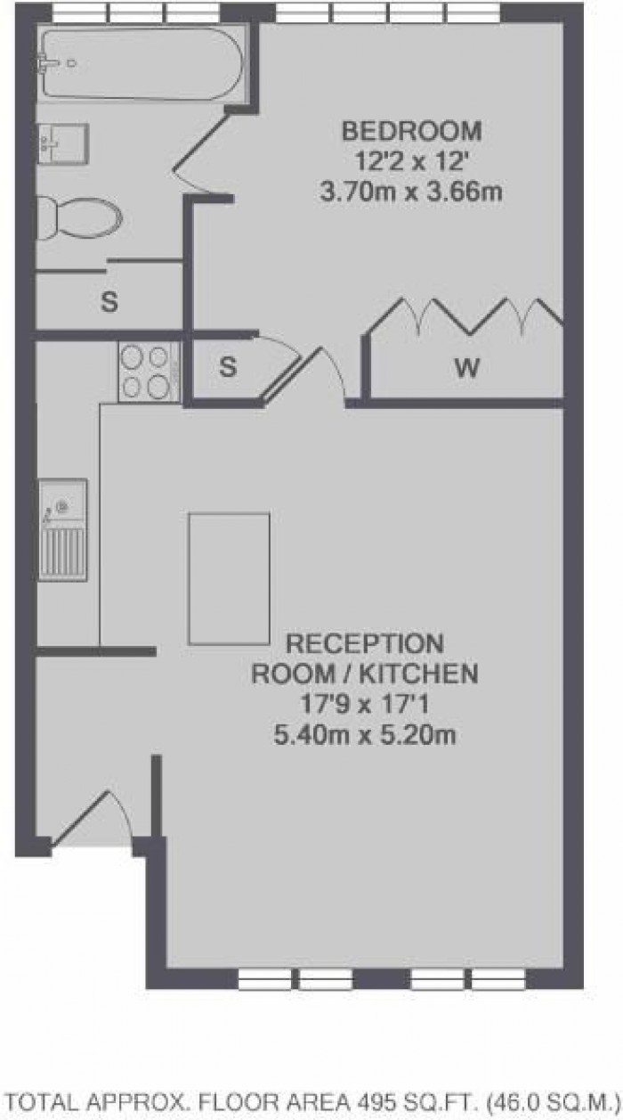 Floorplan for 40, TW1