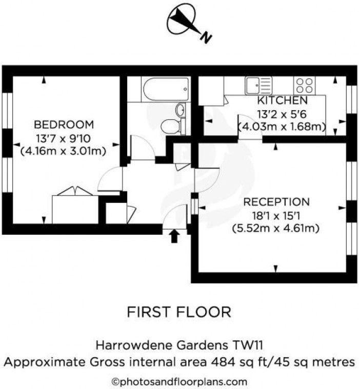 Floorplan for 133, TW11