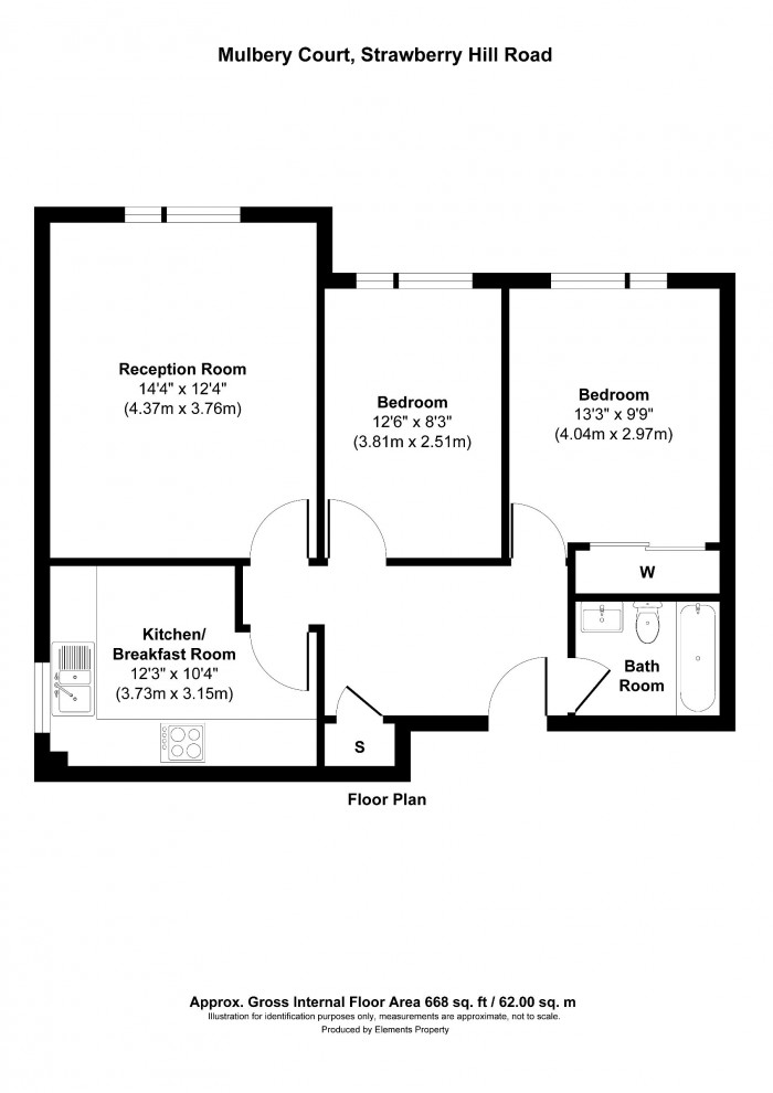 Floorplan for 7, TW1