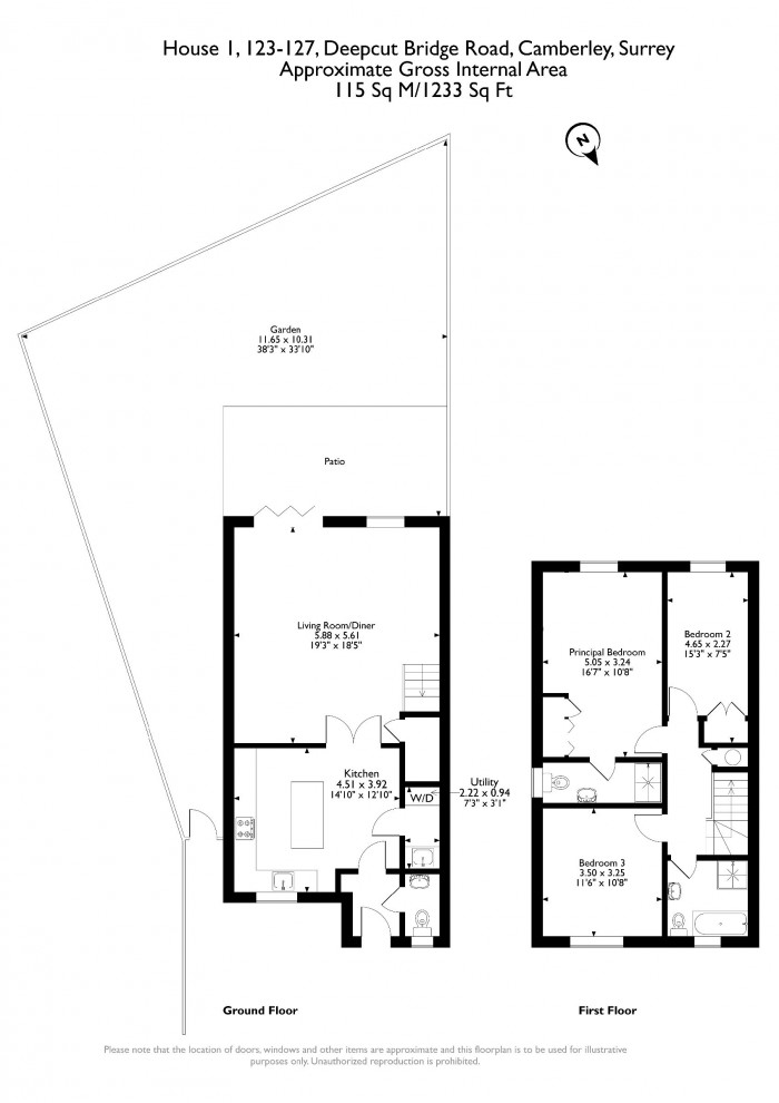 Floorplan for 1, GU16