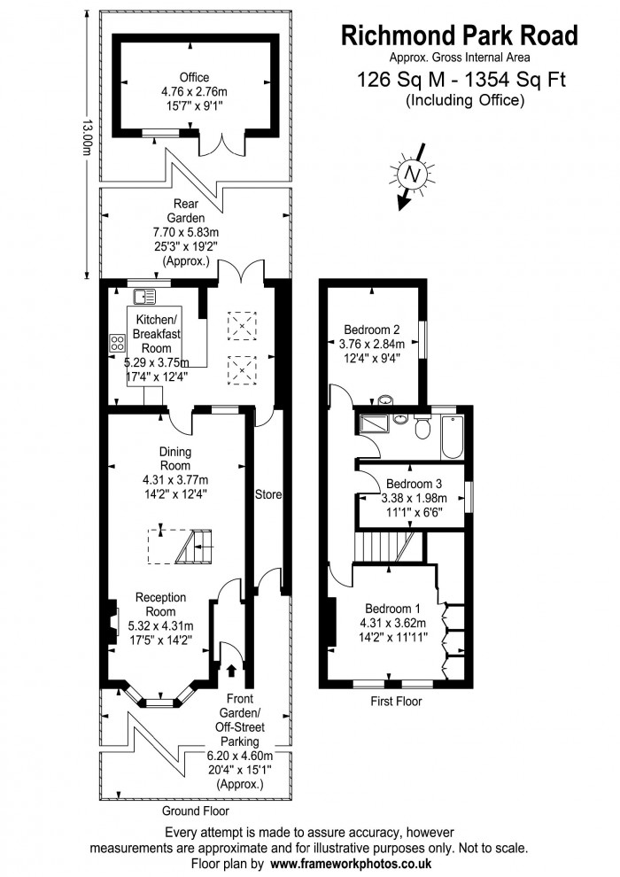 Floorplan for 104, KT2