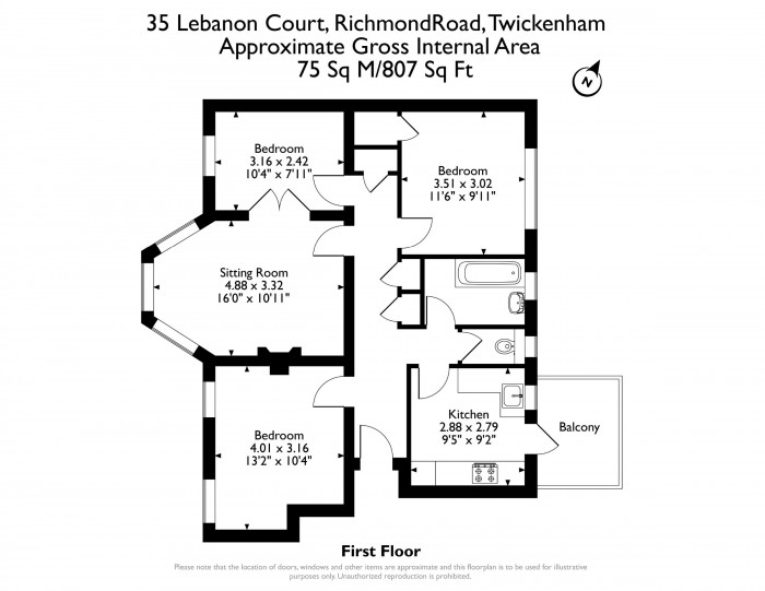 Floorplan for 35, TW1