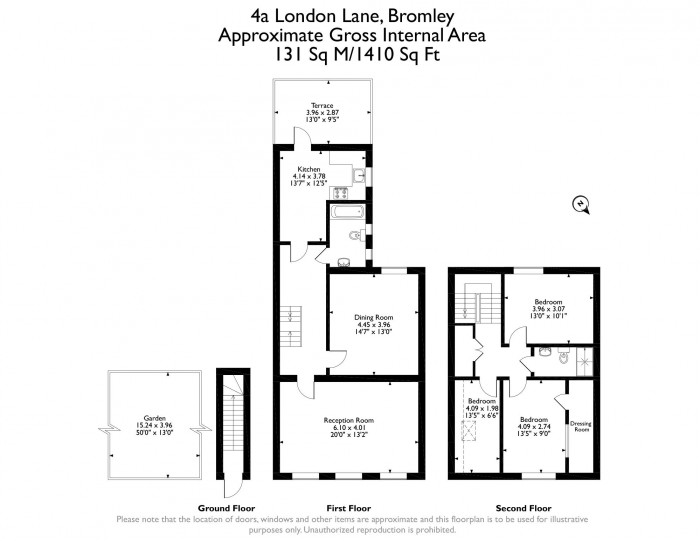 Floorplan for Flat 2, 4 London Lane, BR1