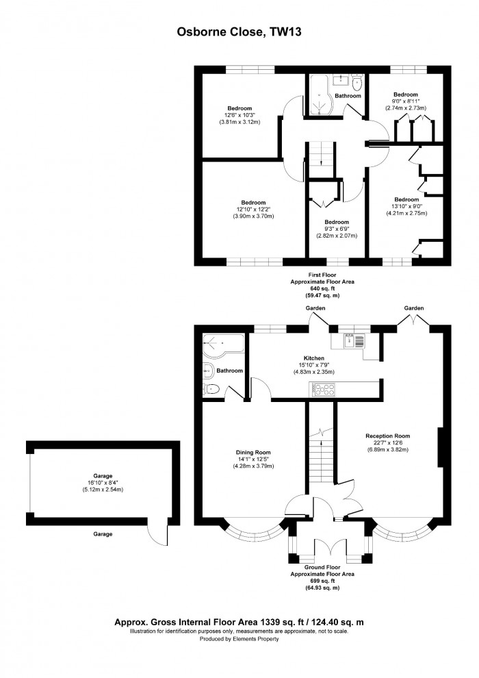 Floorplan for 32, TW13