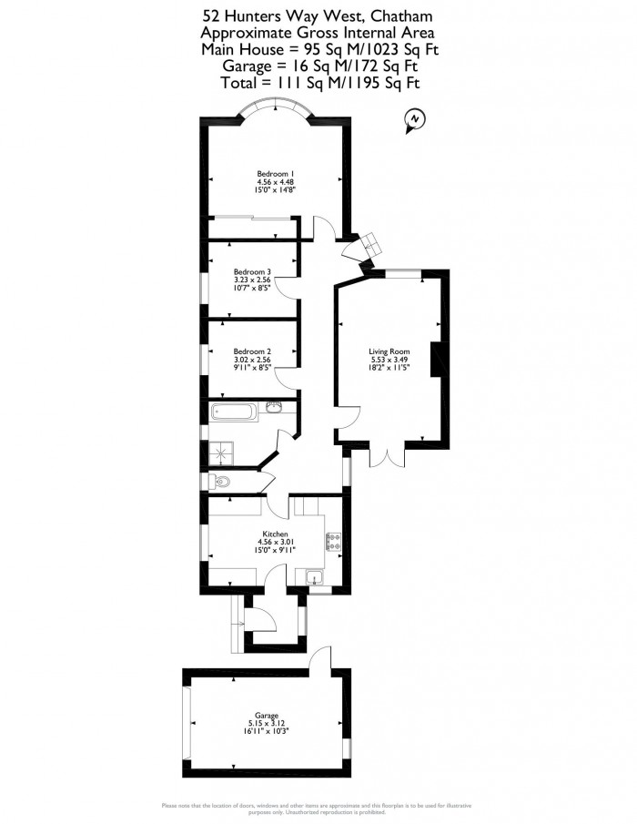 Floorplan for 52, ME5