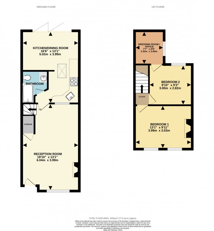 Floorplan for 6, TW11