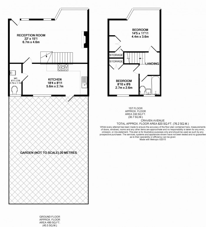 Floorplan for 39, TW13